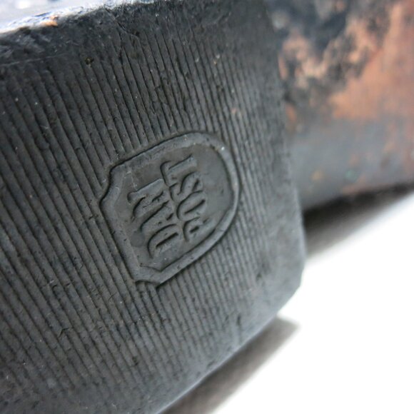 Dan Post Genuine Caiman Black Leather Cowboy Western Boots Shoes Footwear 12 D - Picture 8 of 8